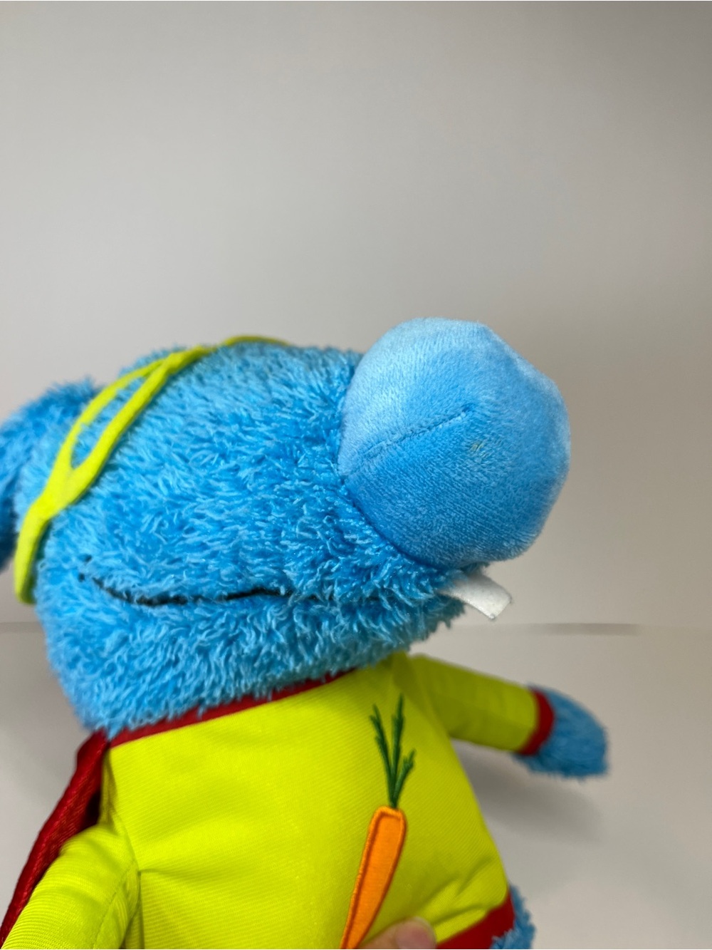 Disney Store Blue Bunny Town Plush Cape Mask Superhero Carrot 12" Rare HTF Toy - Picture 2 of 14
